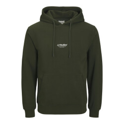 Jack & Jones Heren hoodie jjesoho donker