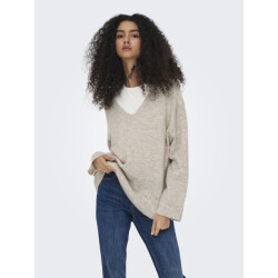 Jacqueline de Yong Jdymarina l/s v-neck pullover knt