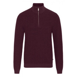 Matinique 30207192 lagoon 192118 claret heren trui half zip