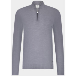 Born with Appetite Half zip lux pull halfzip merino bwa25305lu15/941 mid grey