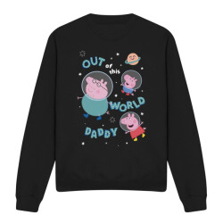 Peppa Pig Uniseks adult out of this world papa pig sweatshirt