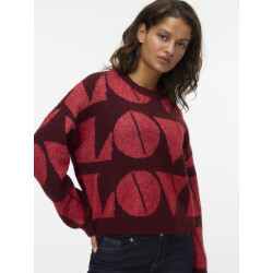 Vero Moda Vmlove ls o-neck pullover boo