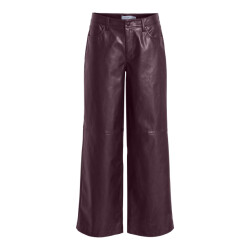 Vila viannie rw pants coated 14107686 fig
