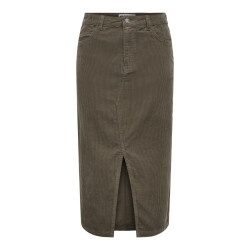 Only onlmoxie hw long slit cord skirt cc 15325088 coffee quartz