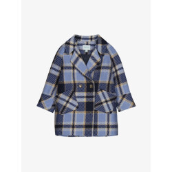 Abel & Lula Meisjes jas plaid