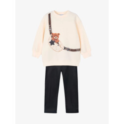 Mayoral Meisjes set legging pullover zwart