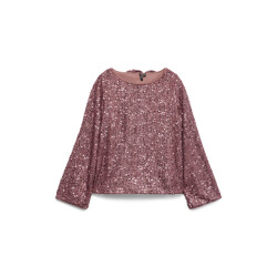 Vero Moda vmnaja ls short bow top jrs ga 10335670 nostalgia