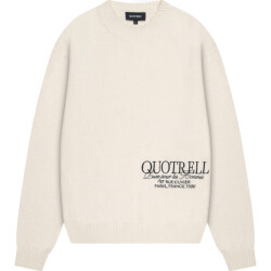Quotrell Rico knitted crewneck ecru