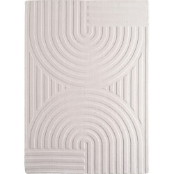 Muratap Japandi vloerkleed art hoogpolig scandinavisch design 3d-effect -