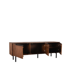 Label51 Tv-meubel rio espresso mangohout 180 cm