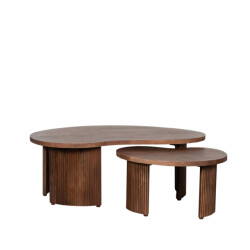 Label51 Salontafel timon nature mangohout 100x58x40 cm