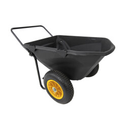 Polar Cub cart kruiwagen po8449 sterke polyethyleen kruiwagen 191l