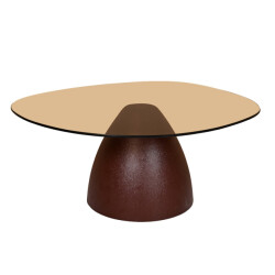 Brix salontafel mylon burgundy 86cm -