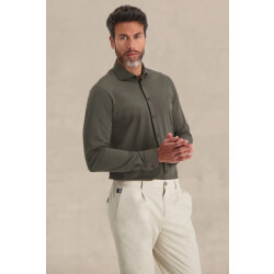 Blue Industry Lounge jersey overhemd |