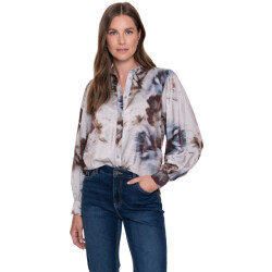 Geisha Blouse grey