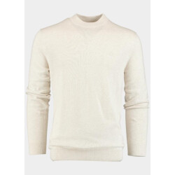 Bos Bright Blue Turtle neck tex mockneck pull 25305te06/190 pebble