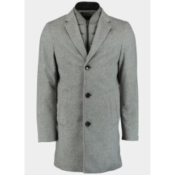 Mario Fiorenzo Wollen jas hans, 100% wol met nylon inlay 9082h/4 l.grey
