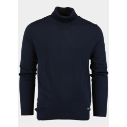 Bos Bright Blue Coltrui niels rollneck pullover merino 00005ni13/4001