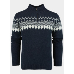 Marco Manzini Half zip avery pull halfzip mmz25305av90/290 navy