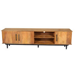 Livingfurn D - tv meubel ayleen 200cm mangohout