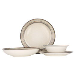 Bonna Serviesset (medium) cortado 24 delig 6 personen porselein