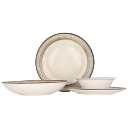 Bonna Serviesset (large) cortado 24 delig 6 personen porselein