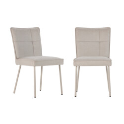 CaliCosy Fabric chair set h84 cm elina