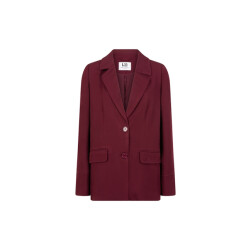Lofty Manner blazer qk47 blazer oona 256 burgundy red