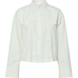 Y.A.S Yasciru ls short studded shirt s. star white