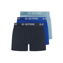 G-Star Heren boxershorts trunks ash 3-pack blauw