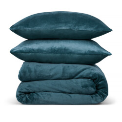 Phlox Dekbedovertrek flanel fleece lits jumeaux 240x220 cm + 2 kussenslopen -