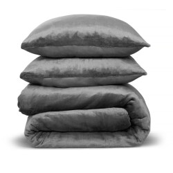 Phlox Dekbedovertrek flanel fleece lits jumeaux 240x220 cm + 2 kussenslopen -