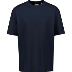 No Excess T-shirt crewneck heavy solid back p deep blue
