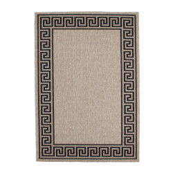 Muratap Outlet | buitenkleed finca kader | sisal | zilver grijs- 120x170 cm