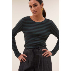 By-Bar Amsterdam 25511018 longsleeve melange stripe