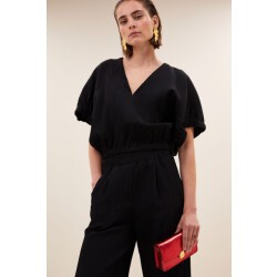 By-Bar Amsterdam 25512010 mabel structure stripe blouse