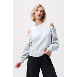 Catwalk Junkie 2504020608 strass sweater with cut out