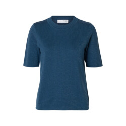 Selected Femme slflura 2/4 knit o-neck 16095948 key largo