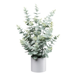 Kopu ® kunstplant eucalyptus 66 cm in pot groen/ blad