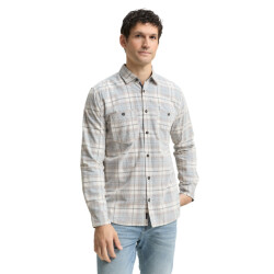 Tom Tailor Corduroy check shirt