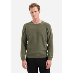 No Excess Heren trui n2101 186 dark moss