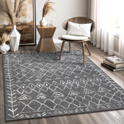 Muratap Boho vintage | laagpolig vloerkleed | modern tapijt | woonkamer, slaapkamer |