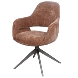 Home67 Eetkamerstoel jill mokka 500