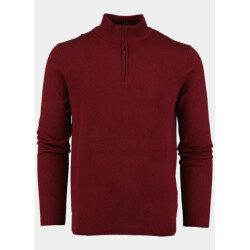 Bos Bright Blue Pullover half zip poly\wool 3019900/705