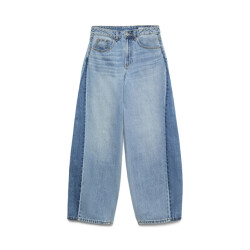 Vero Moda vmzelda hr bareel two toned dnm jea 10338932 medium blue denim