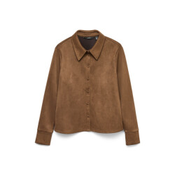 Vero Moda Vmkreta ls shirt jrs ga camel