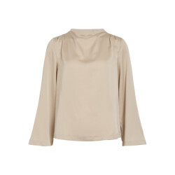 Vila Vilutto high neck top1 zand