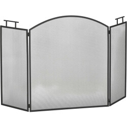 Homcom Haardscherm vonkenscherm opvouwbaar -