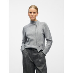 Object Objthess l/s re bow knit pullover n