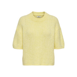 Only jdylinea s/s pullover o-neck knt no 15367237 pastel yellow